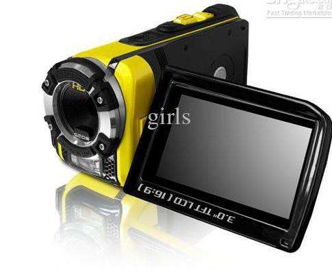Wholesale - High Definition 1080p Waterproof HD Digital Video Camera 3.0 inch Screen 16MP FULL HD